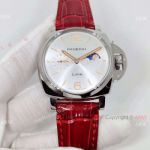 New Copy Panerai Luminor Due Luna PAM 1180 Silver watch 42mm